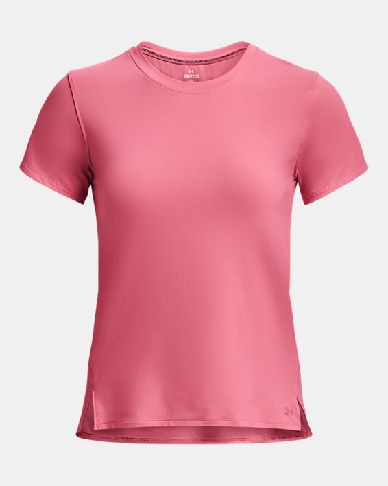 Women's UA Iso-Chill Laser T-Shirt, Pink, pdpMainDesktop image number 4